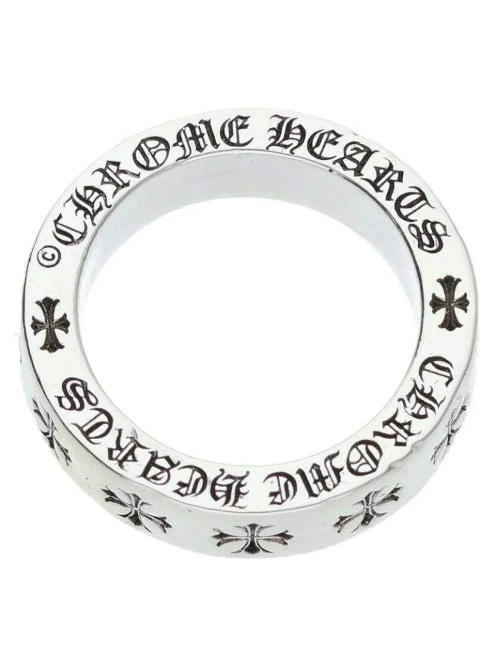 Chrome Hearts Spacer Forever Silver Ring